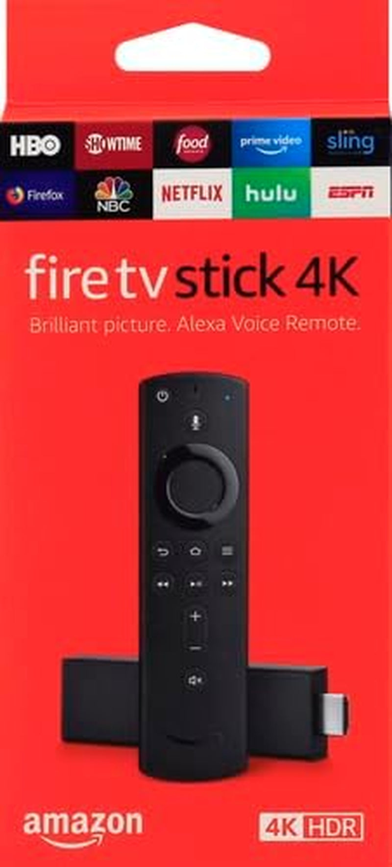 Fire TV Stick 4K Streaming Device with Alexa Voice Remote (Includes TV Controls) | Dolby Vision